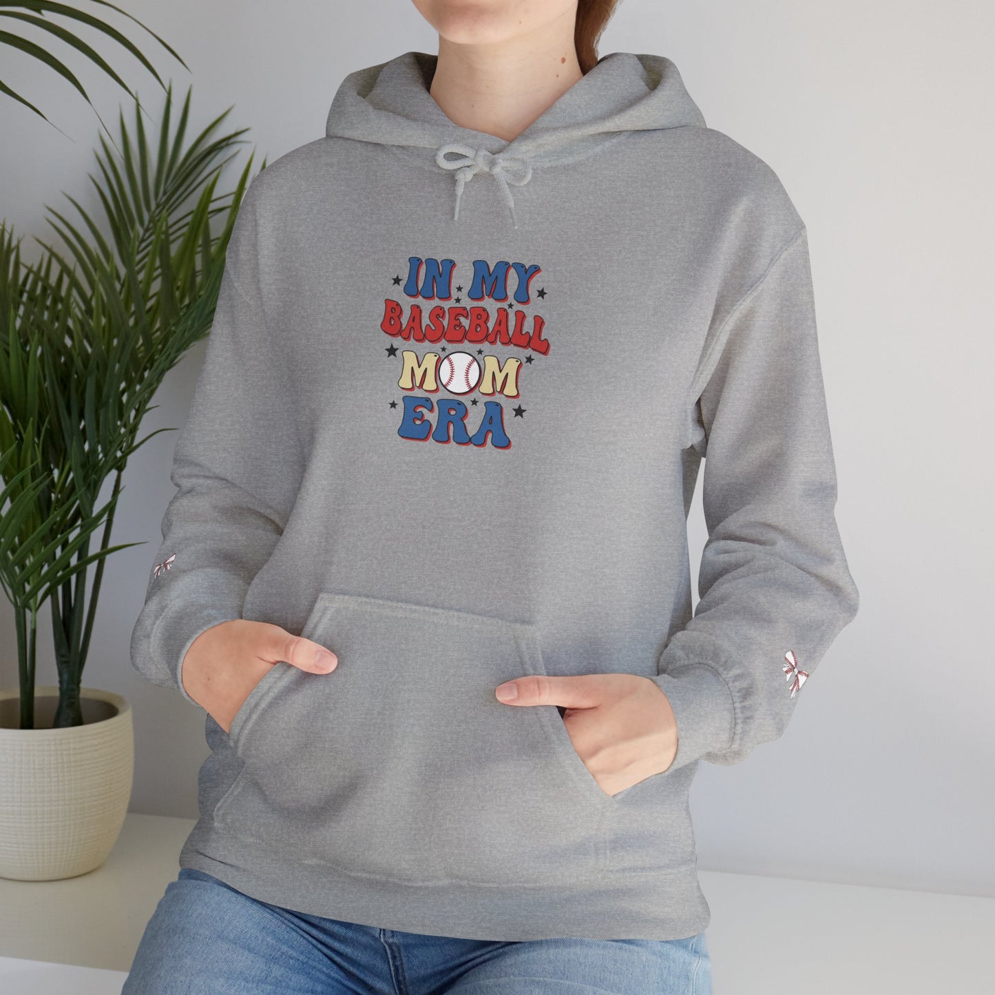 Baseball Era Mom Hoodie – Cozy & Personalized Hoodie for Game Day - The Sideline Tribe