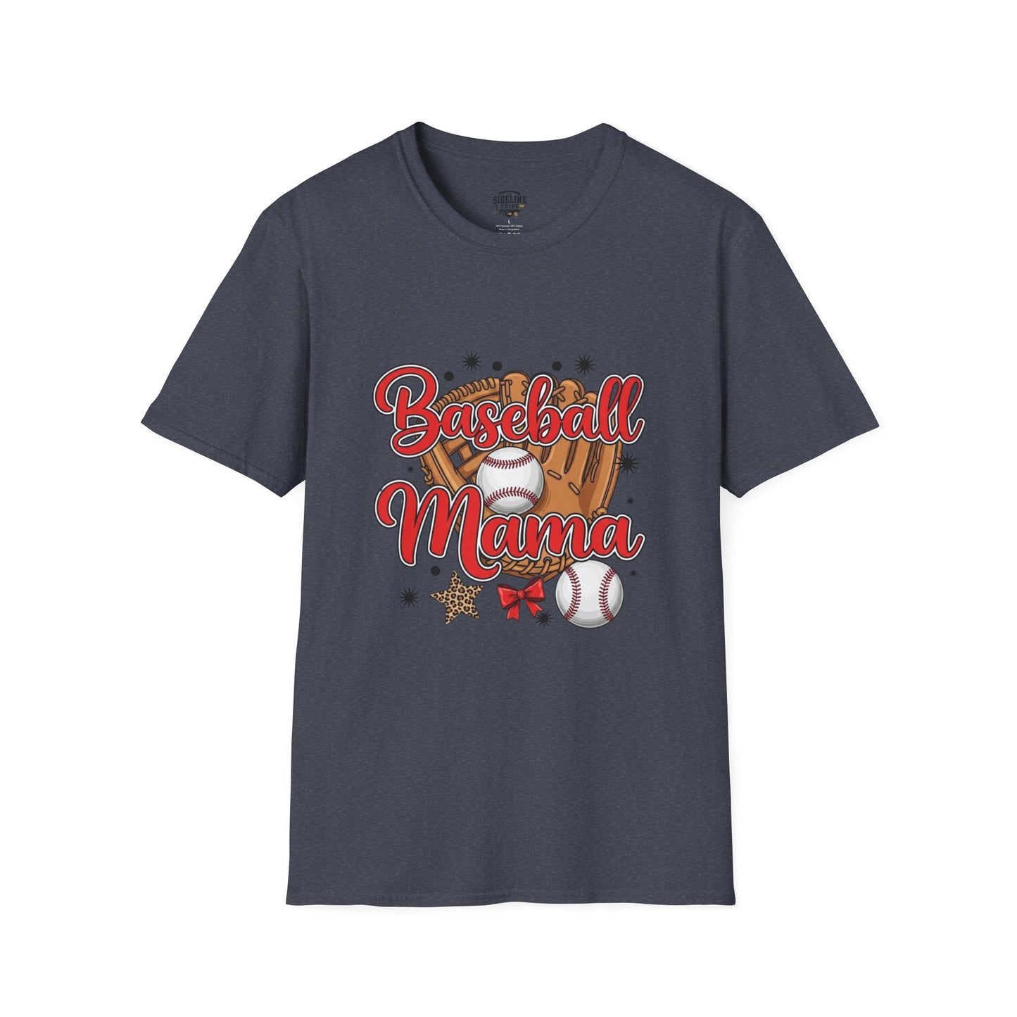 Baseball Mama Softstyle T-Shirt