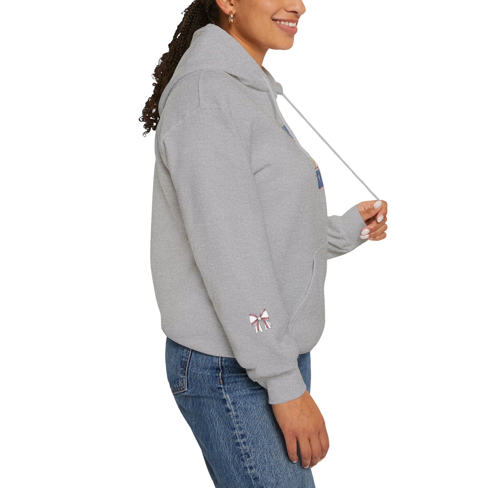 Baseball Era Mom Hoodie – Cozy & Personalized Hoodie for Game Day - The Sideline Tribe