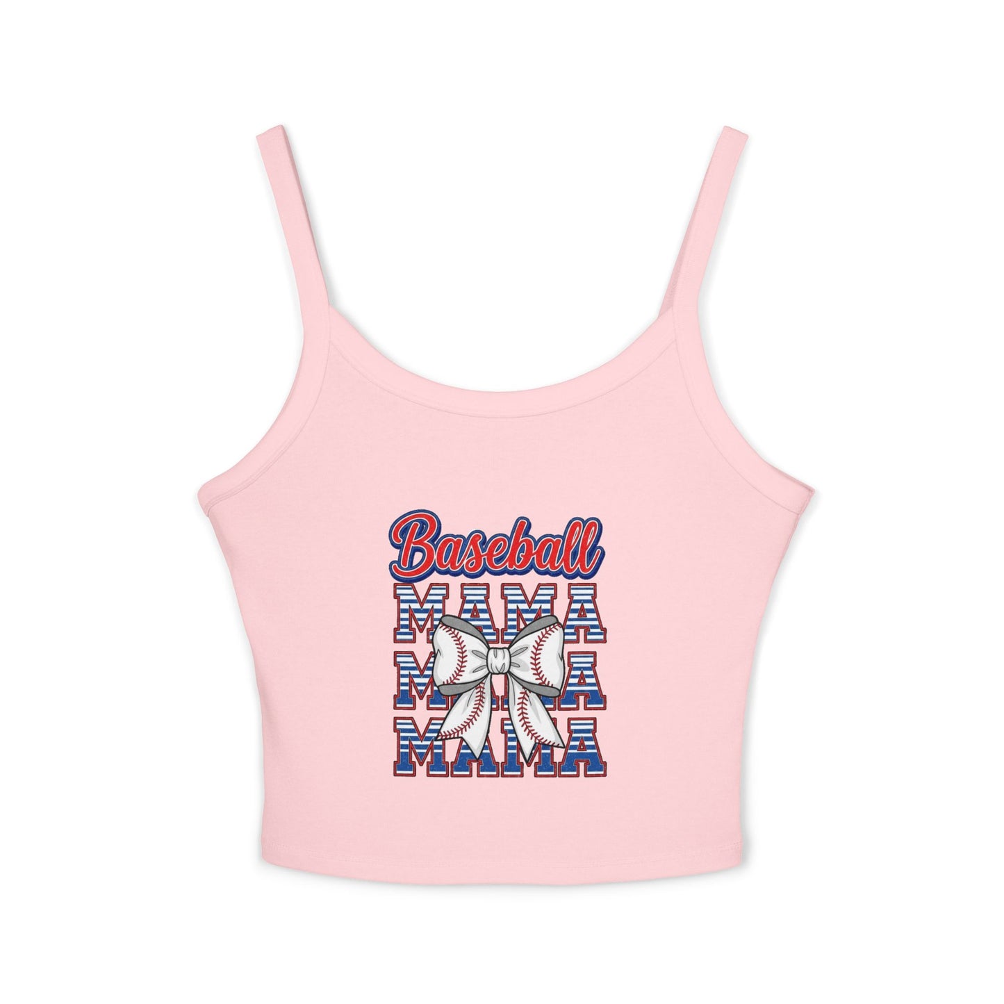 Baseball Mama Spaghetti Strap Tank Top