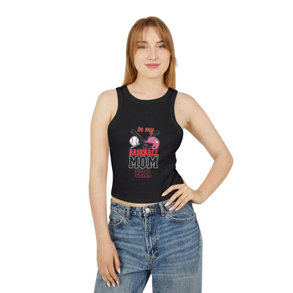 Baseball Mom Racer Tank Top – Cute & Stylish Athletic Wear for Game Day - The Sideline Tribe