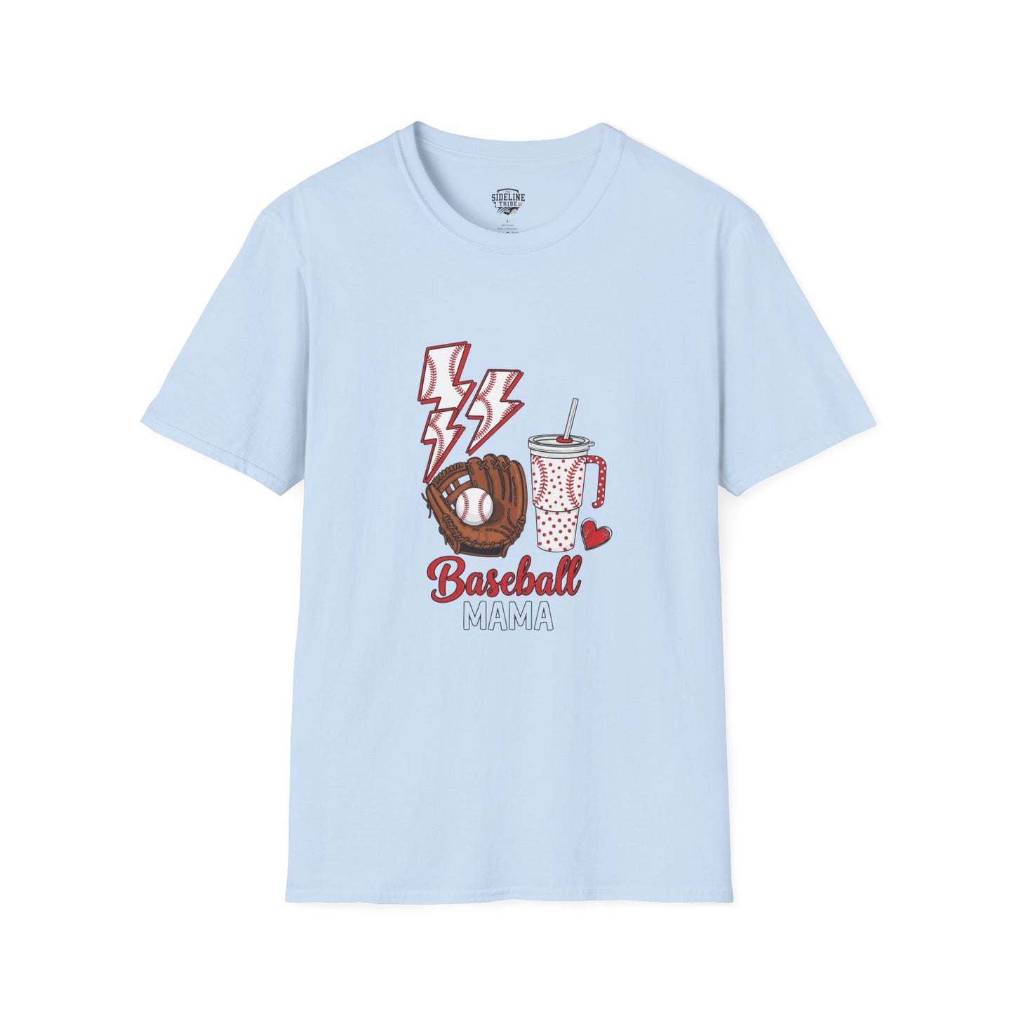Baseball Mom Softstyle T-Shirt