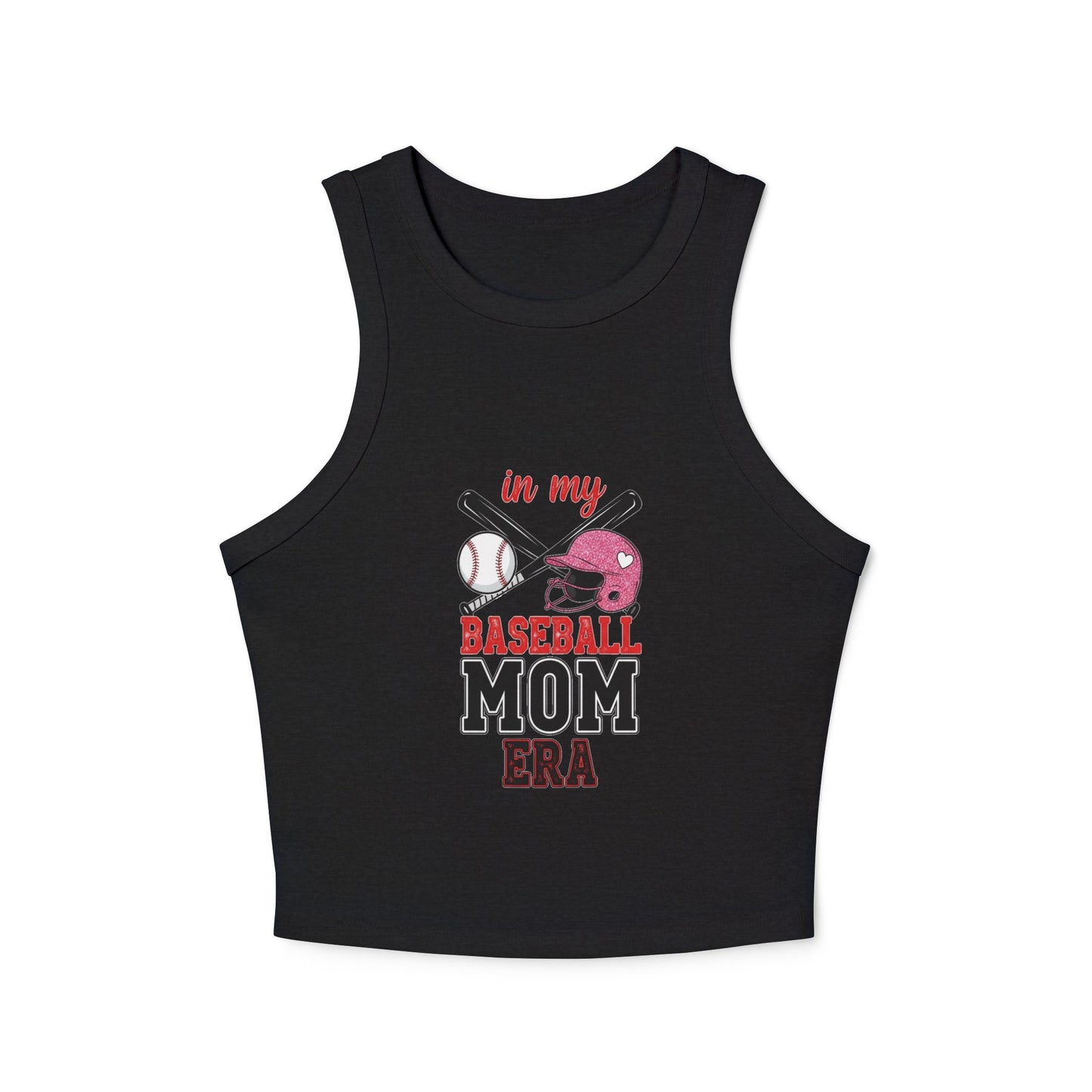 Baseball Mom Racer Tank Top – Cute & Stylish Athletic Wear for Game Day - The Sideline Tribe
