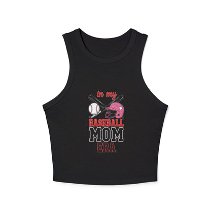Baseball Mom Racer Tank Top – Cute & Stylish Athletic Wear for Game Day - The Sideline Tribe