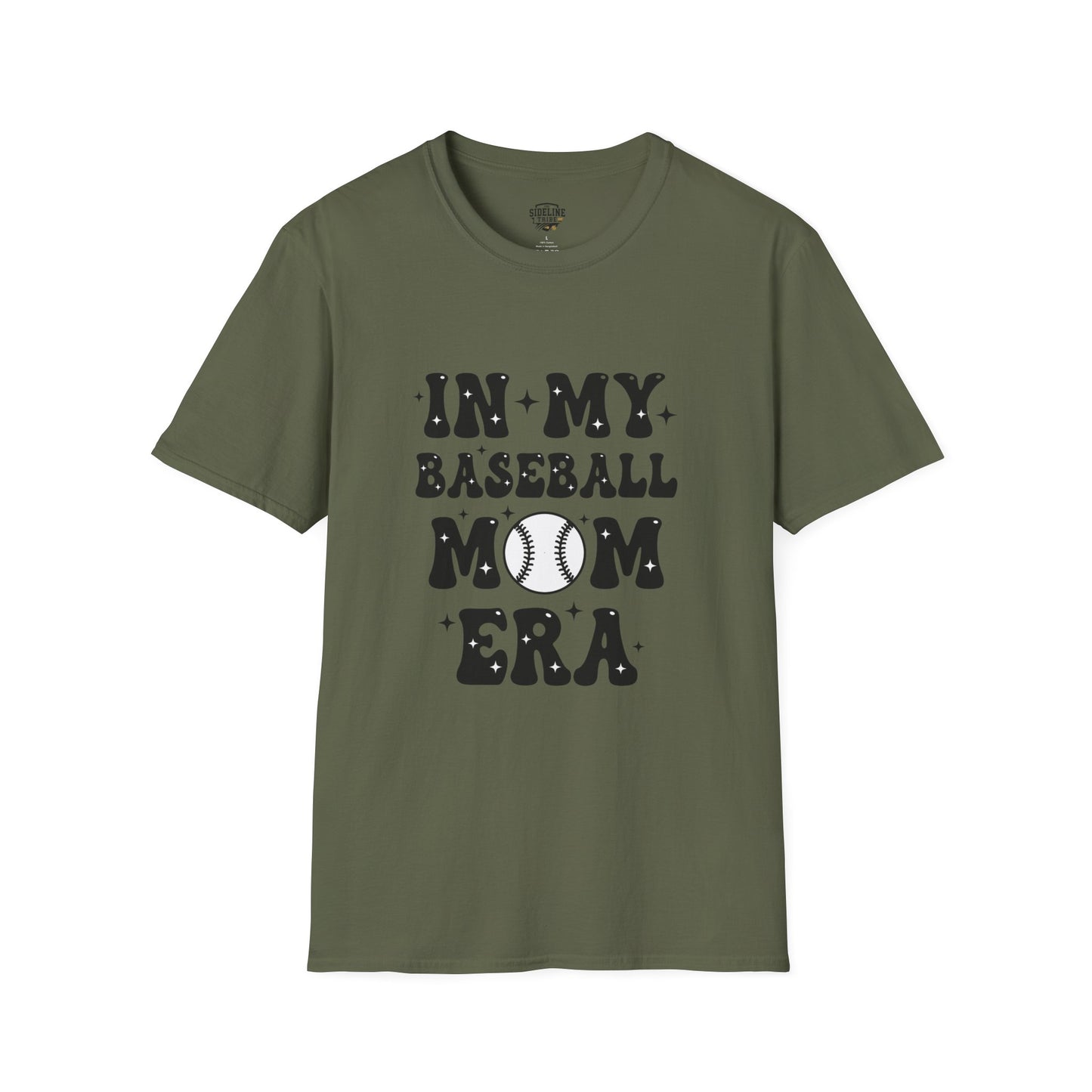 Baseball Mom Unisex T-Shirt – “In My Baseball Era” Graphic Tee | Retro Sports Mom Shirt | Game Day Essential
