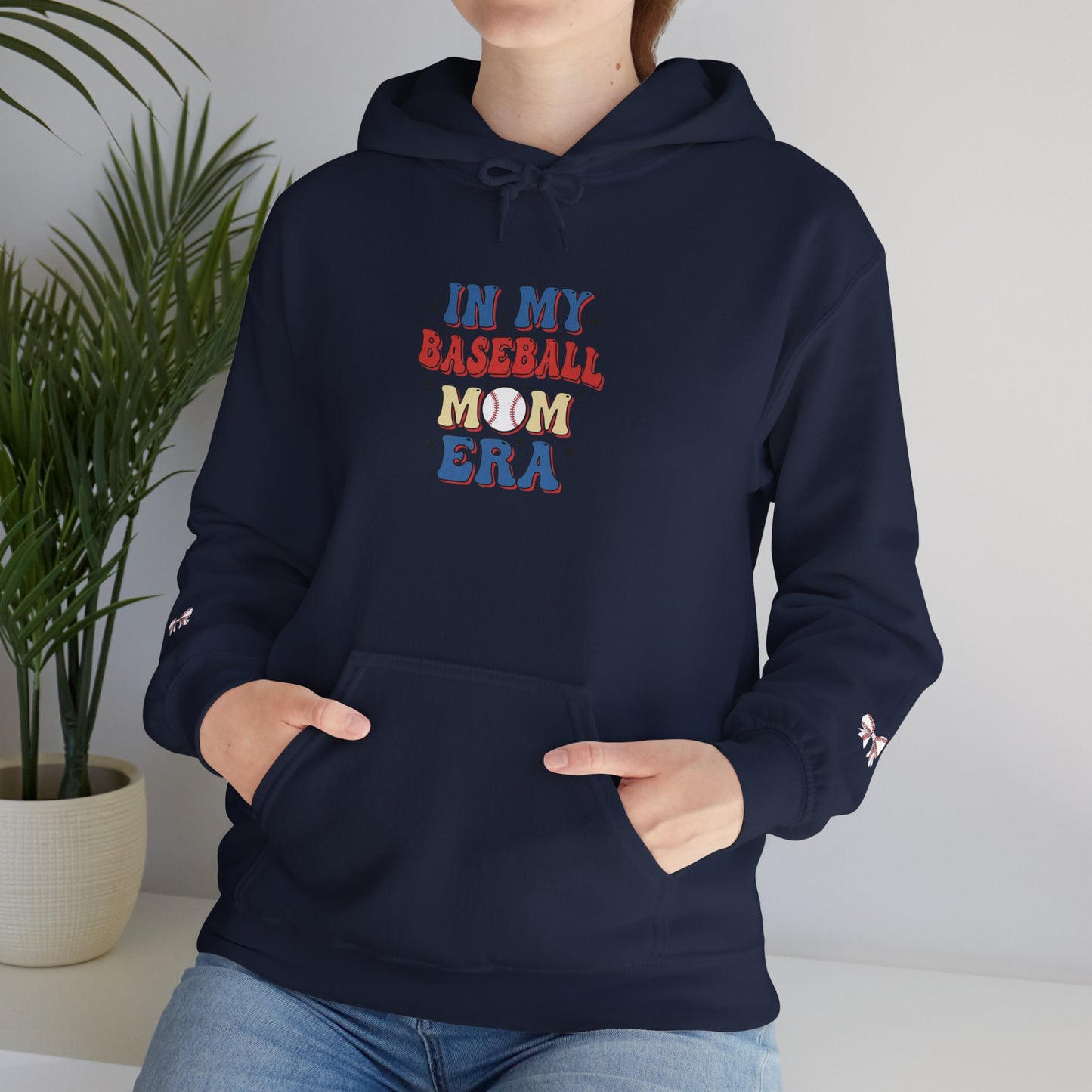 Baseball Era Mom Hoodie – Cozy & Personalized Hoodie for Game Day - The Sideline Tribe
