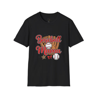 Baseball Mama Softstyle T-Shirt