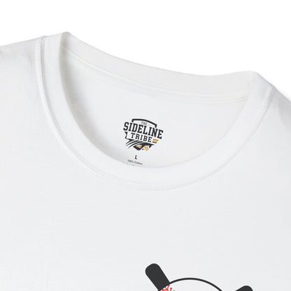 Leopard Print Baseball Mom T-Shirt – Personalized Game Day Style | Fierce & Fun Spirit Wear