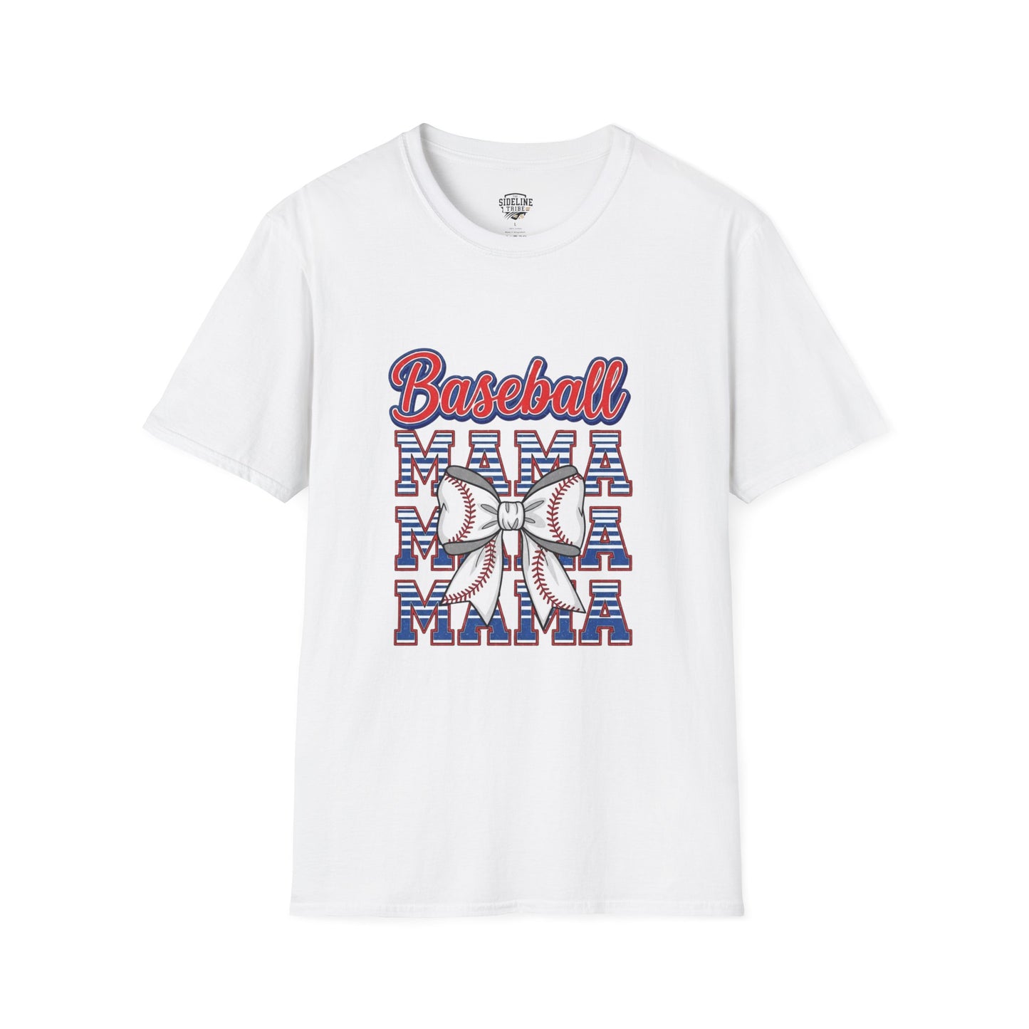 Baseball Mama Unisex Softstyle T-Shirt - The Sideline Tribe