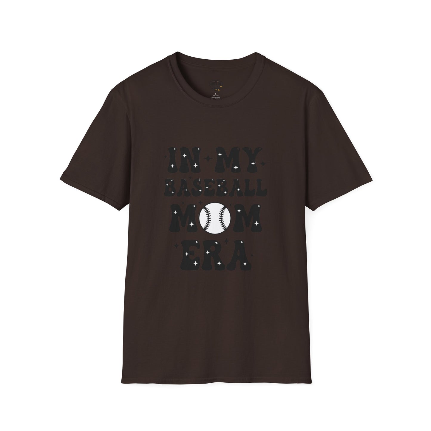 Baseball Mom Unisex T-Shirt – “In My Baseball Era” Graphic Tee | Retro Sports Mom Shirt | Game Day Essential