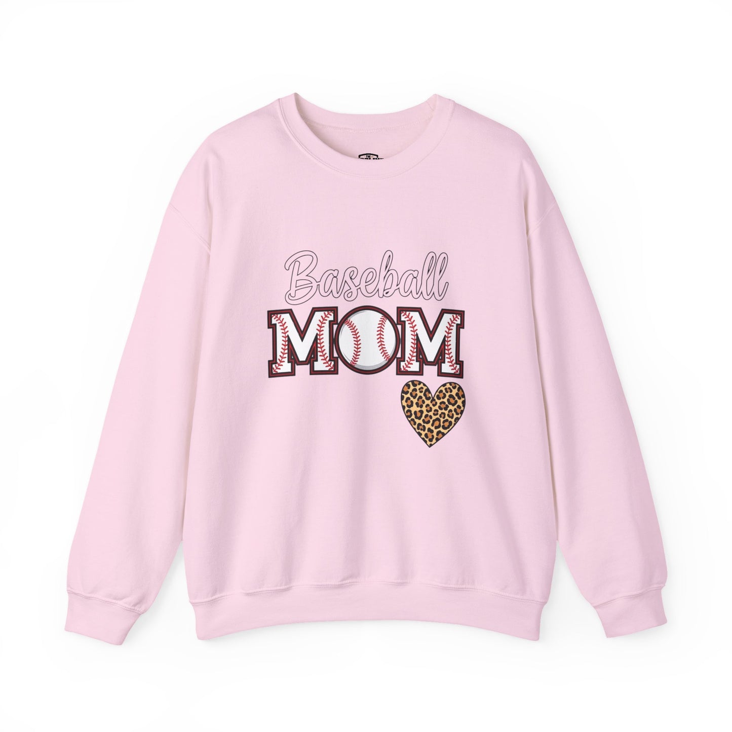 Baseball Mom Crewneck Sweatshirt – Cozy Game Day Pullover | Classic Sports Mom Sweater | Warm Team Spirit Apparel