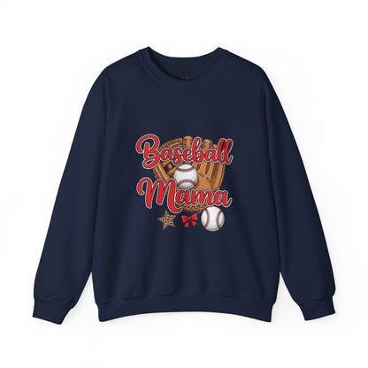 Baseball Mama Crewneck Sweatshirt