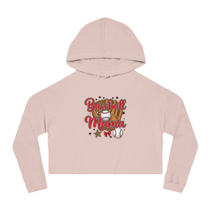 Baseball Mama Cropped Hoodie