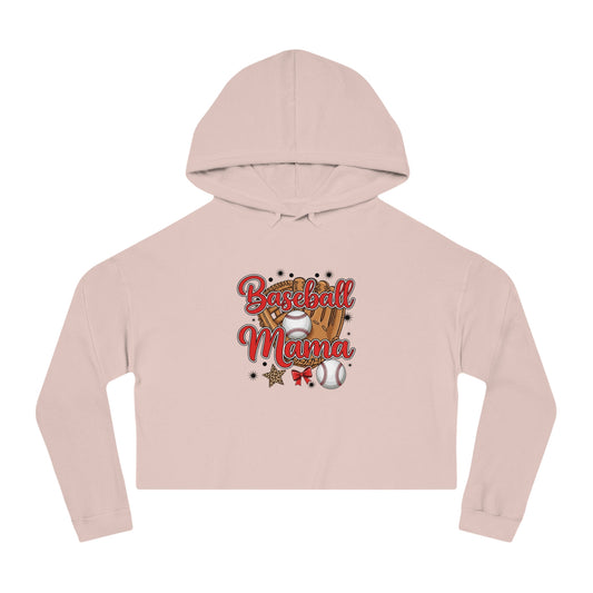 Baseball Mama Cropped Hoodie