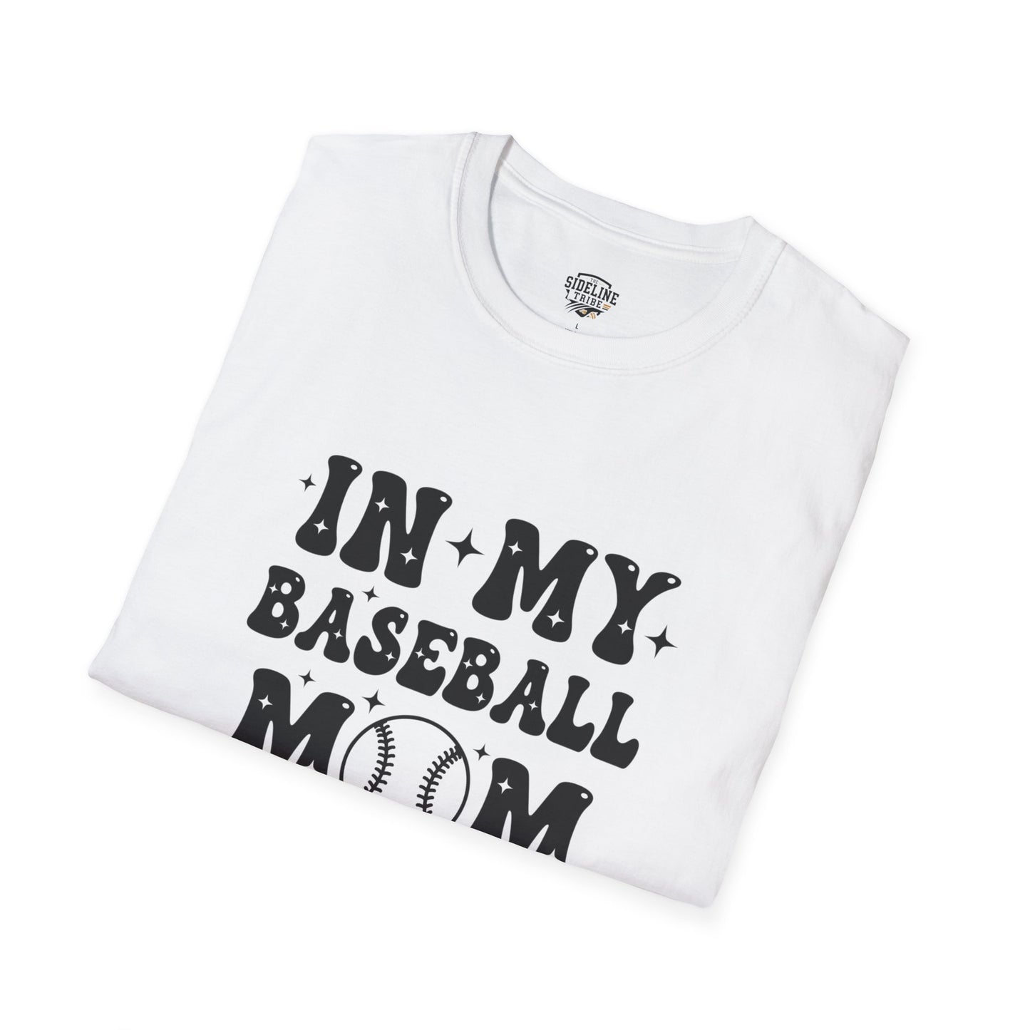 Baseball Mom Unisex T-Shirt – “In My Baseball Era” Graphic Tee | Retro Sports Mom Shirt | Game Day Essential