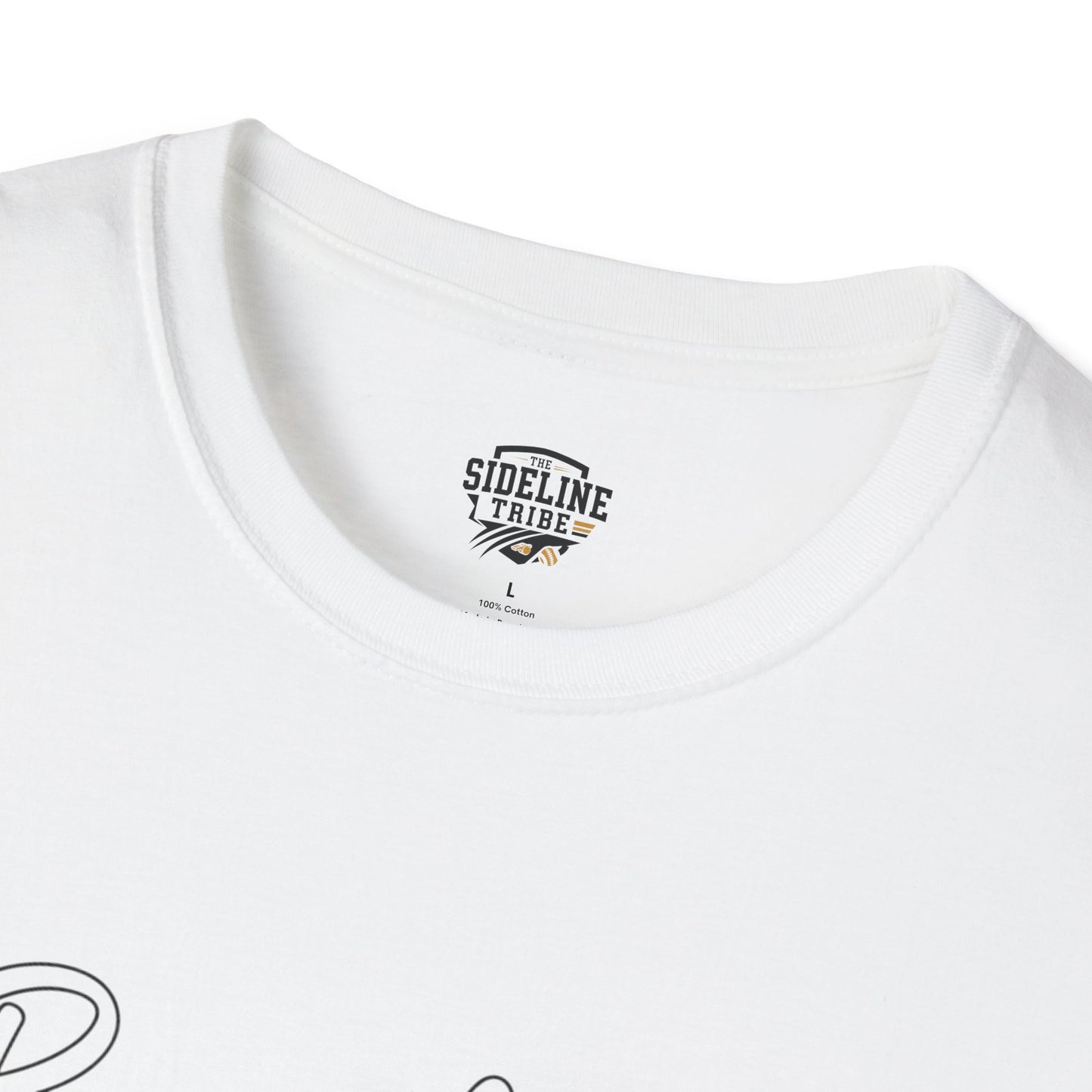 Baseball Mom Leopard Heart T-Shirt – Softstyle Unisex Tee | Trendy Game Day Shirt | Cute Animal Print Baseball Mom Top