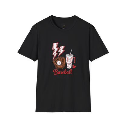 Baseball Mom Softstyle T-Shirt