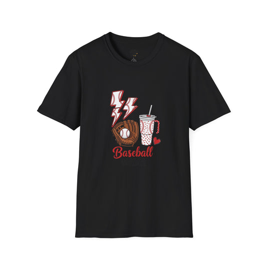 Baseball Mom Softstyle T-Shirt