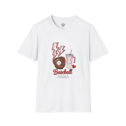 Baseball Mom Softstyle T-Shirt