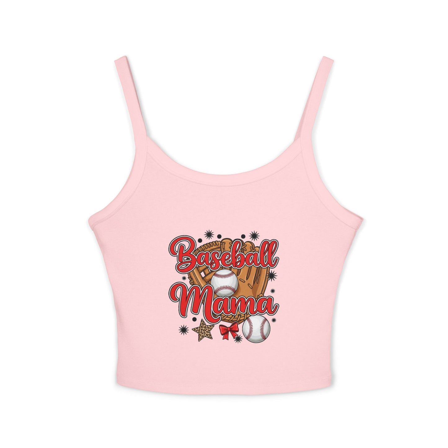 Baseball Mama Spaghetti Strap Tank Top