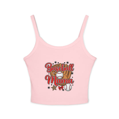 Baseball Mama Spaghetti Strap Tank Top