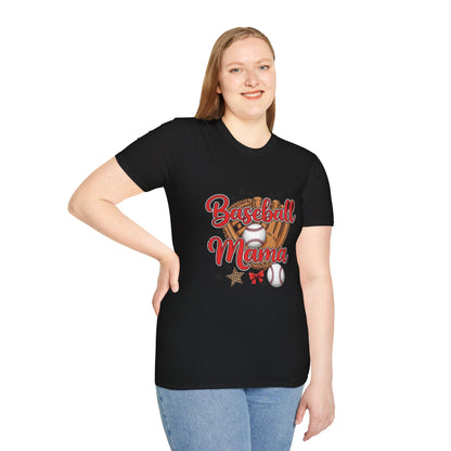 Baseball Mama Softstyle T-Shirt