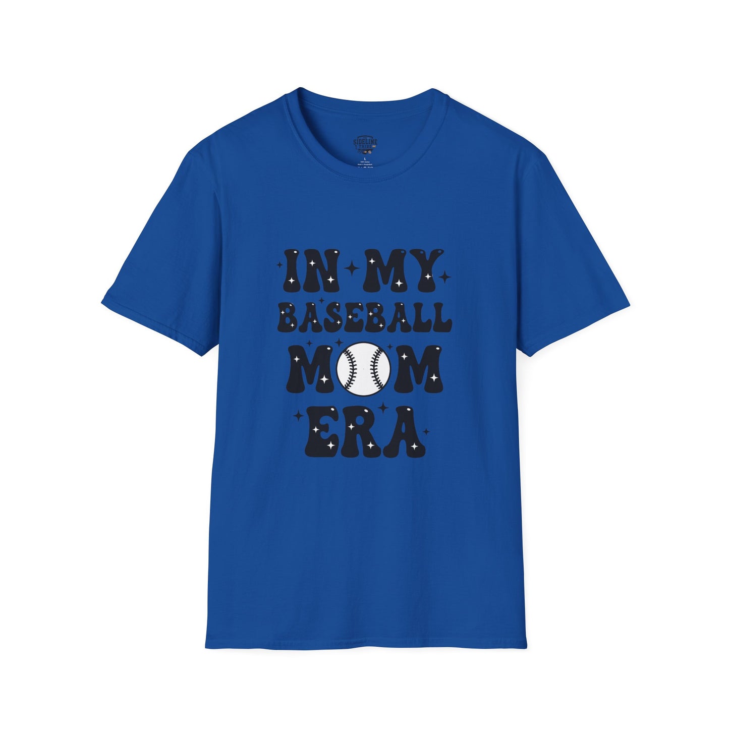 Baseball Mom Unisex T-Shirt – “In My Baseball Era” Graphic Tee | Retro Sports Mom Shirt | Game Day Essential