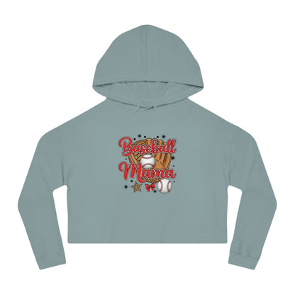 Baseball Mama Cropped Hoodie