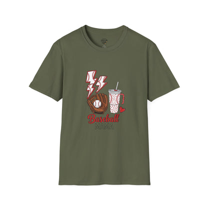 Baseball Mom Softstyle T-Shirt