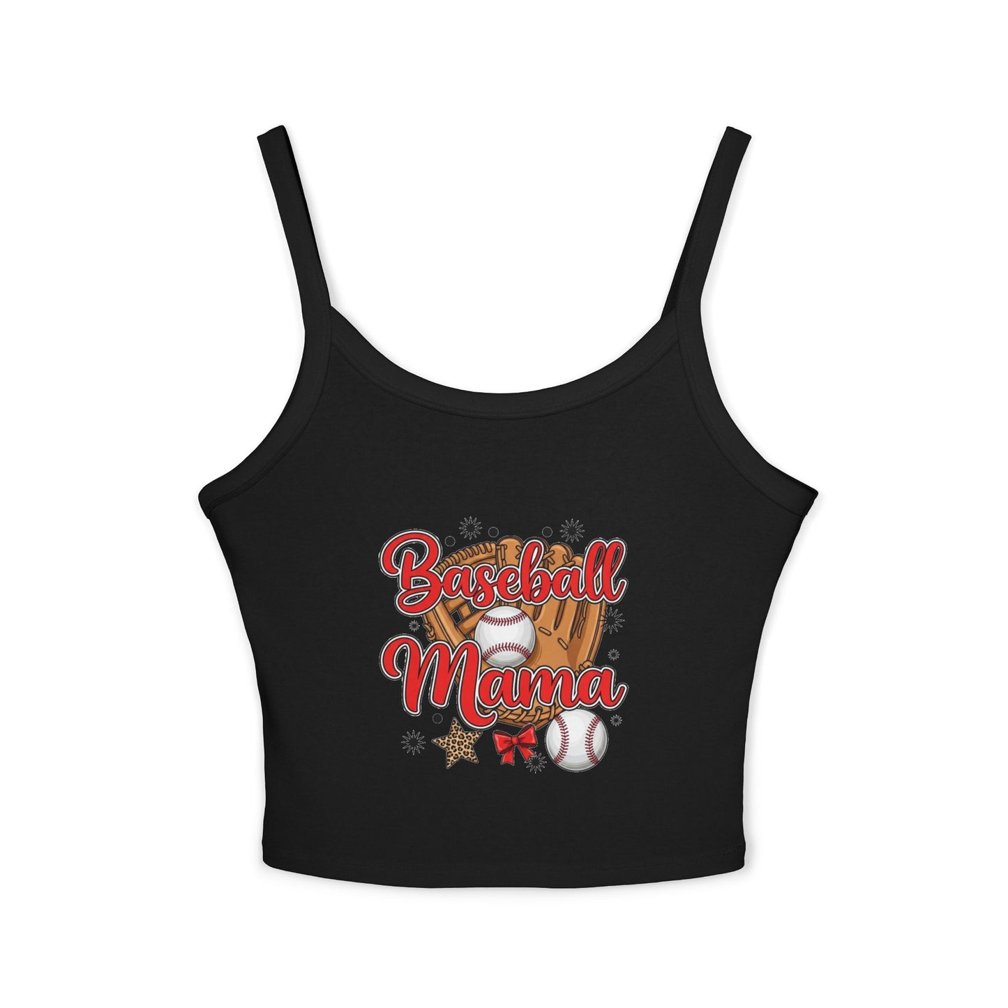 Baseball Mama Spaghetti Strap Tank Top