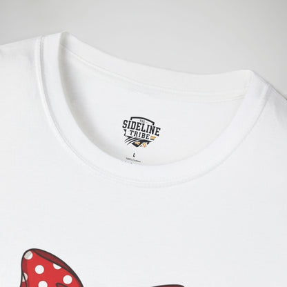 Baseball Mom Softstyle T-Shirt – Premium Game Day Tee for Sports Fans - The Sideline Tribe