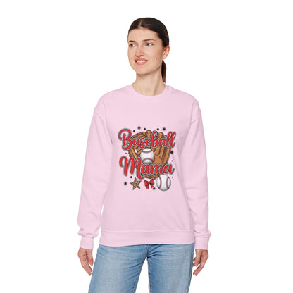 Baseball Mama Crewneck Sweatshirt