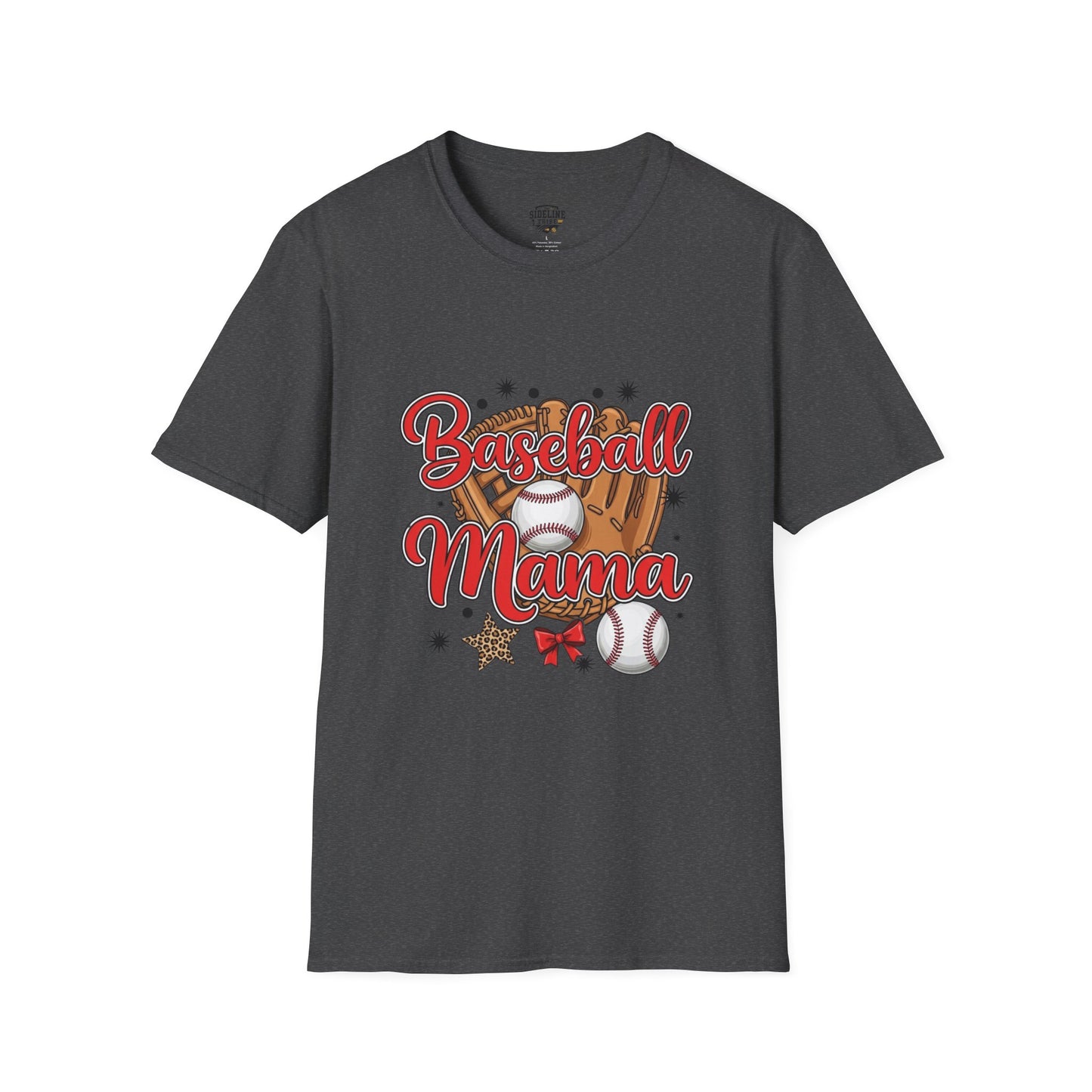 Baseball Mama Softstyle T-Shirt