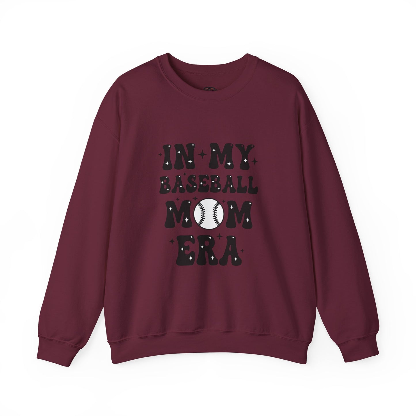Baseball Mom Sweatshirt – Cozy Unisex Heavy Blend Crewneck | Classic Game Day Pullover | Warm Sports Mom Gift