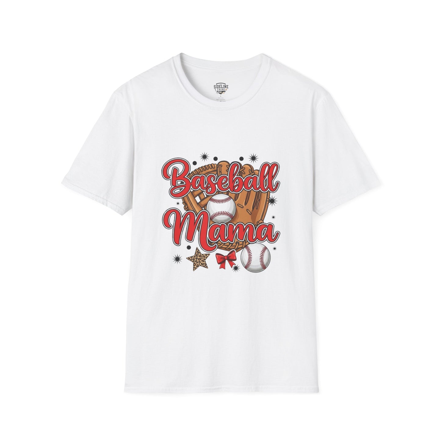 Baseball Mama Softstyle T-Shirt