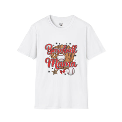 Baseball Mama Softstyle T-Shirt