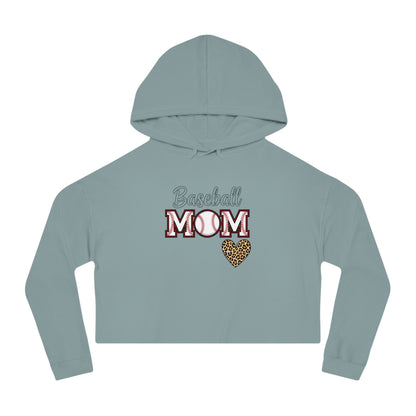 Baseball Mom Cropped Hoodie