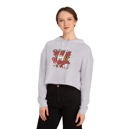 Baseball Mama Cropped Hoodie