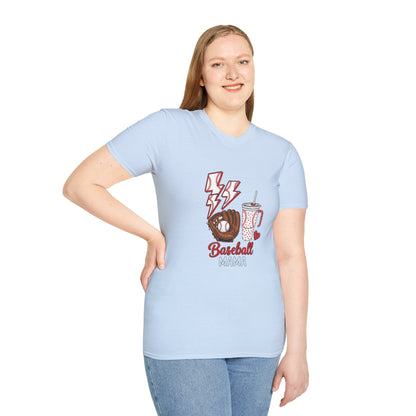 Baseball Mom Softstyle T-Shirt