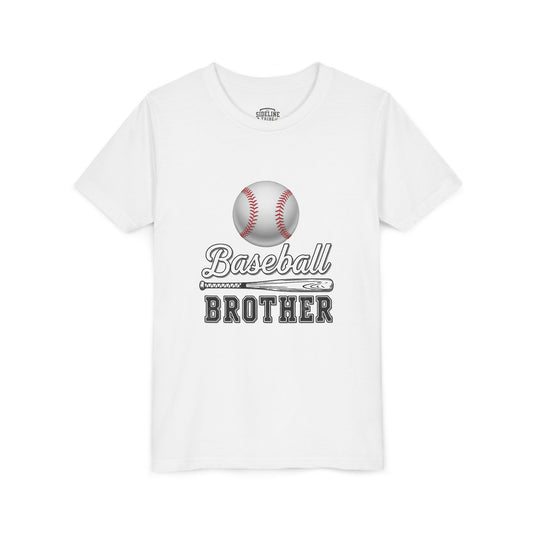 Baseball Brother Youth Tee — Kids' Baseball Graphic Shirt