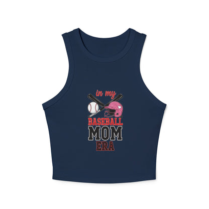 Baseball Mom Racer Tank Top – Cute & Stylish Athletic Wear for Game Day - The Sideline Tribe