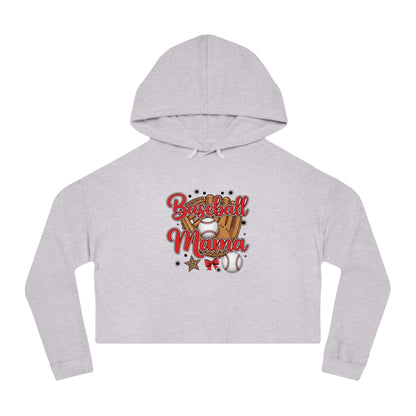Baseball Mama Cropped Hoodie