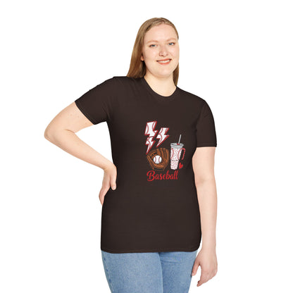 Baseball Mom Softstyle T-Shirt