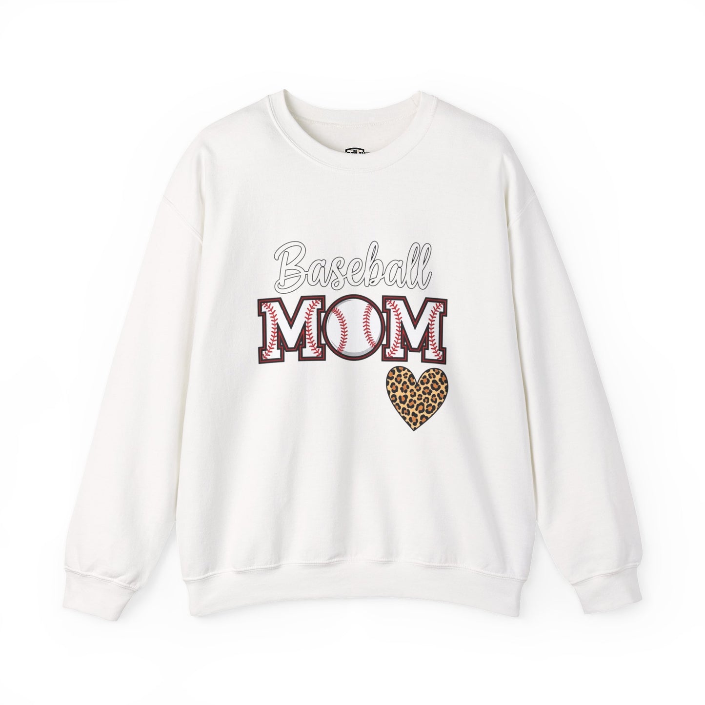 Baseball Mom Crewneck Sweatshirt – Cozy Game Day Pullover | Classic Sports Mom Sweater | Warm Team Spirit Apparel