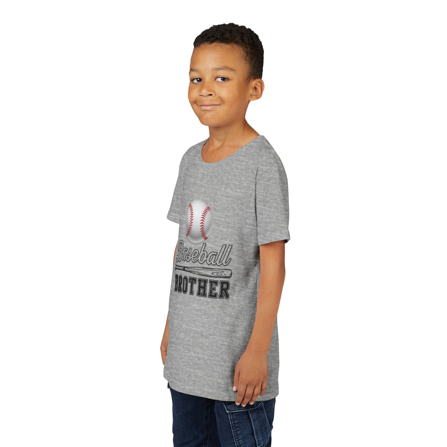 Baseball Brother Youth Tee — Kids' Baseball Graphic Shirt