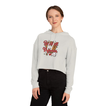Baseball Mama Cropped Hoodie