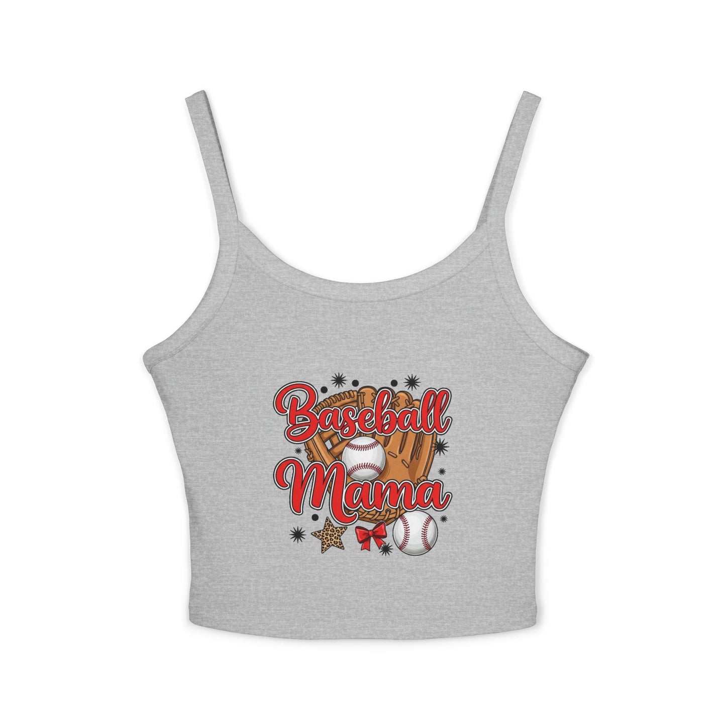 Baseball Mama Spaghetti Strap Tank Top