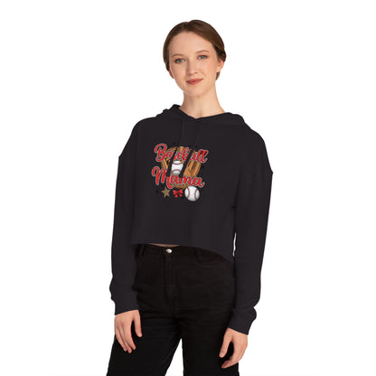 Baseball Mama Cropped Hoodie